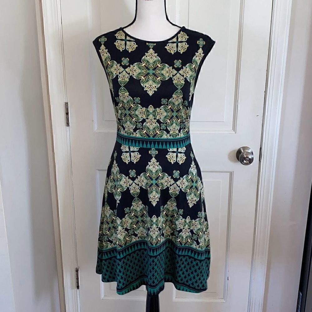 New York & Company sleeveless cotton dress size 8